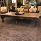 Identifying a Coffee Table - rustic coffee table