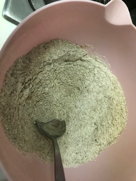 mixing dry ingredients