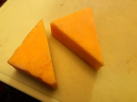 cut Cheese wedges
