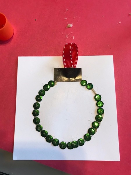 Ornament Holiday Card - one more to go