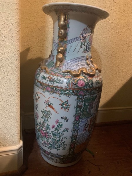 Value of a Chinese Vase and Figurines