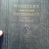 Value of  a 1937 Webster Dictionary  - front cover