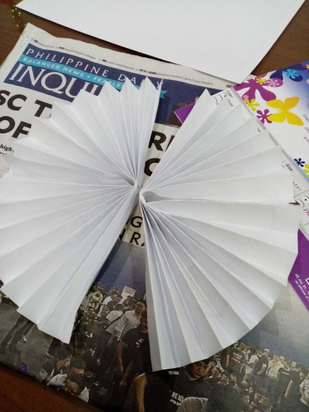 Wiggly Paper Snowman - make a second one