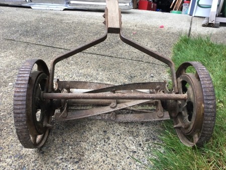 Identifying an Old Reel Mower