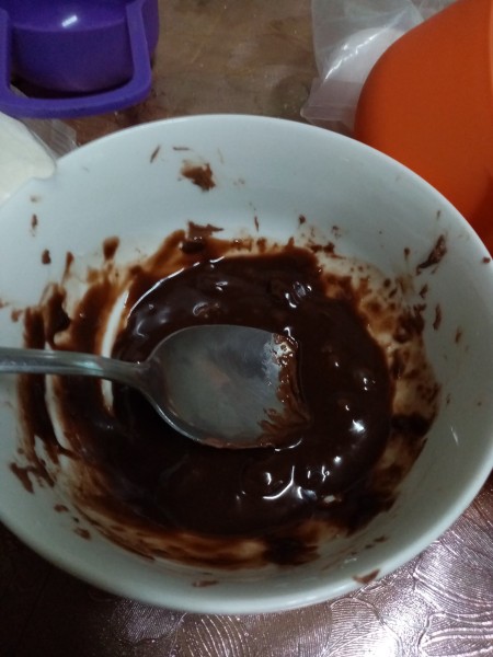 melted chocolate