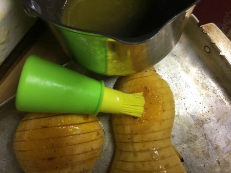 brushing Honey Citrus sauce