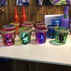 Christmas Silhouette
Candle Holders - different colored jars with lights inside
