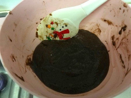 mixing wet & dry ingredients