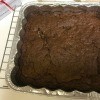 baked Brownie batter