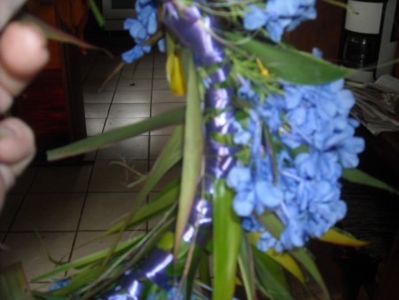 Christmas Flower Crown - begin adding leaves