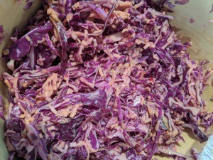 finished Apple Coleslaw