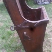Identifying Old Farm Equipment - old rusty bucket looking piece of equipment