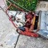 Information on a King O Lawn 5 Blade Reel Mower - vintage gas powered reel mower