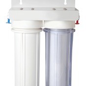 A filter for a water system.