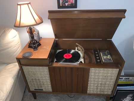 Value of a Vintage GE Console Record Player