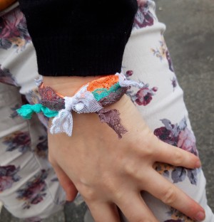 Lace Wristband - lace bracelet