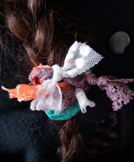 Lace Wristband - wear as a hairband