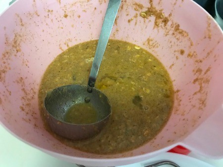 mixing wet & dry together