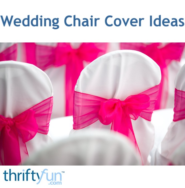 Wedding Chair Cover Ideas My Frugal Wedding   Wedding Chair Covers Fancy 