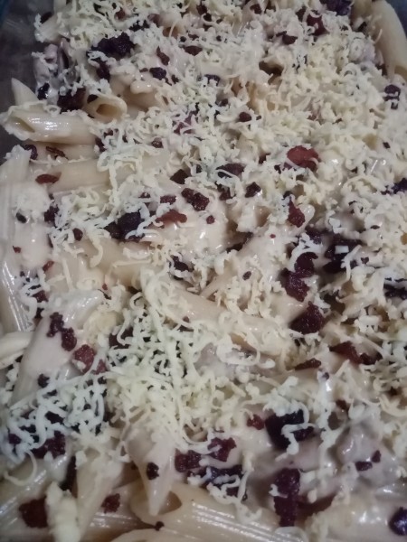 adding cheese to top of Casserole