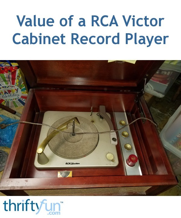 Value of a RCA Victor Record Player? ThriftyFun