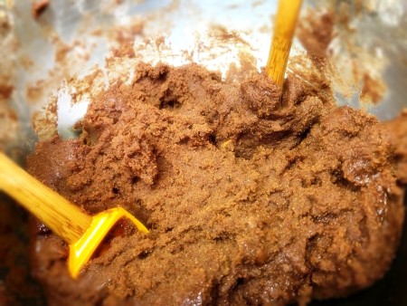 mixing stiff batter