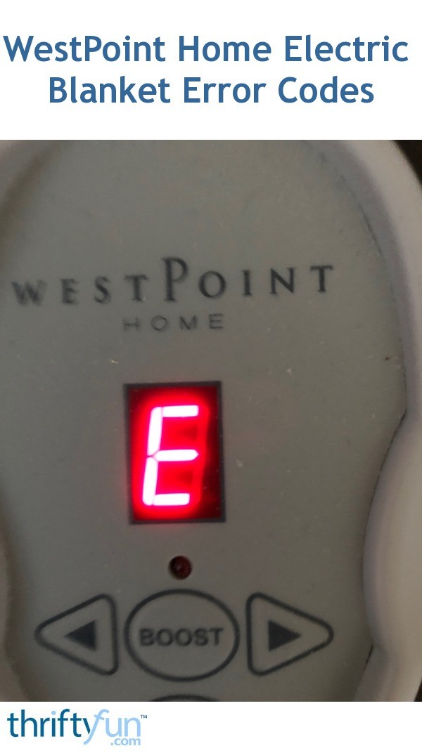 Brookstone Heated Blanket Error Code F1 at Geri Lagrange blog