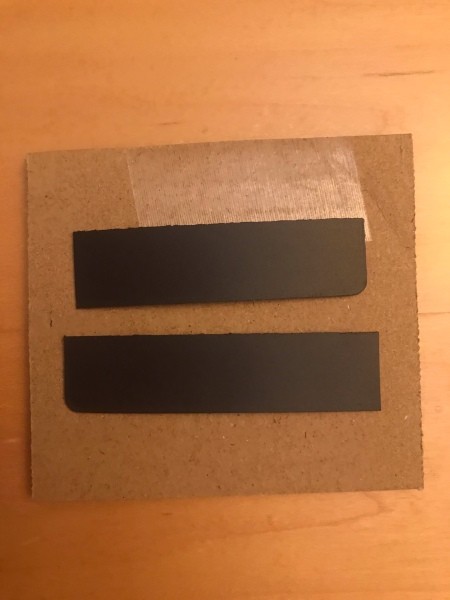 Heart Picture Frame Magnet - add magnets to the back using double stick tape