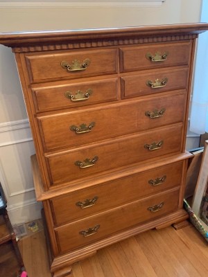 Finding the Value of Conant Ball Bedroom Furniture - chest of drawers