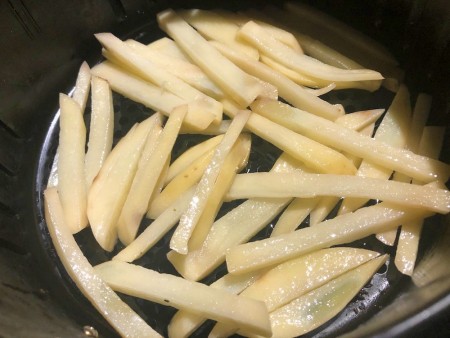 Fries in air fryer