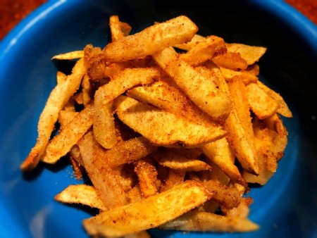 Barbecue Flavored Fries in bowl