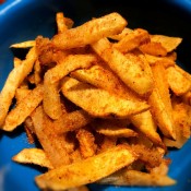 Barbecue Flavored Fries in bowl