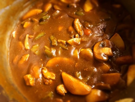 Maple Apple Pork Japanese Curry