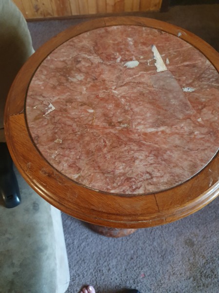 Value of Marble Topped Column Style Tables
