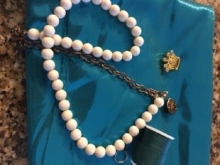 Mermaid Tail Purse - ready to attach handle