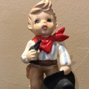 Identifying a Figurine - little boy cowboy figurine