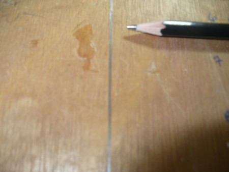 Making A Beading Loom - mark the center from top to bottom