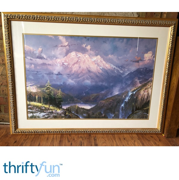 Value of Thomas Kinkade Limited Edition Prints? ThriftyFun