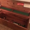 Value of a Lane Cedar Chest - top opened