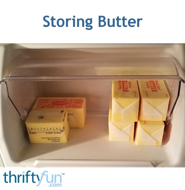 Storing Butter | ThriftyFun