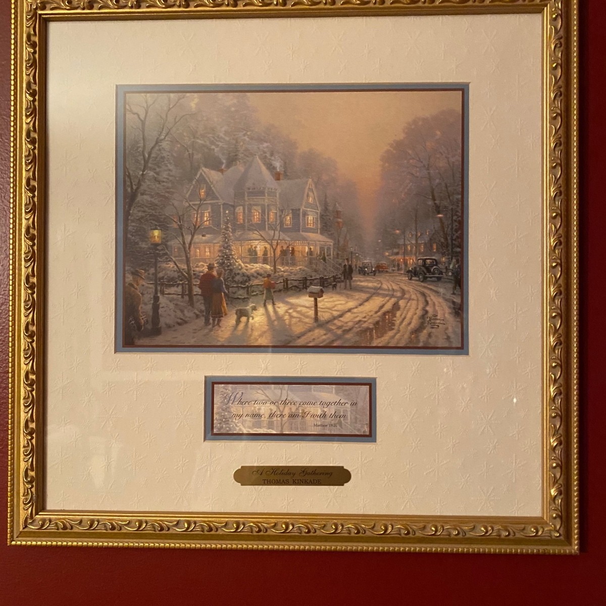 Value Of A Thomas Kinkade Print ThriftyFun   Value Of A Thomas Kinkade Print 1 Tx3 