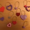 Valentine's Day Ornaments - several ornaments