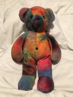 Identifying My Stuffed Bear - multicolor bear