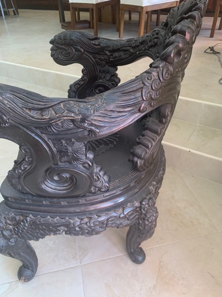 Value of an Old Carved Wooden Chinese Chair
