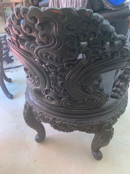 Value of an Old Carved Wooden Chinese Chair