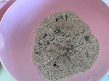 dry ingredients in bowl