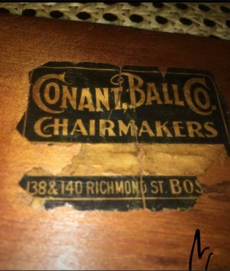 Value of a Conant Ball Co. Rocking Chair