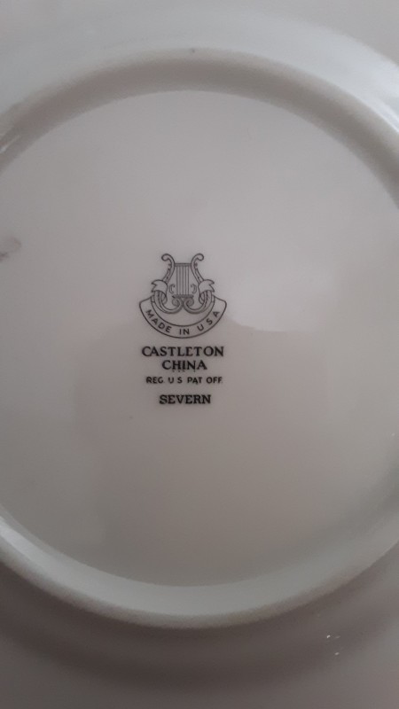 Value of Castleton China Severn Pattern
