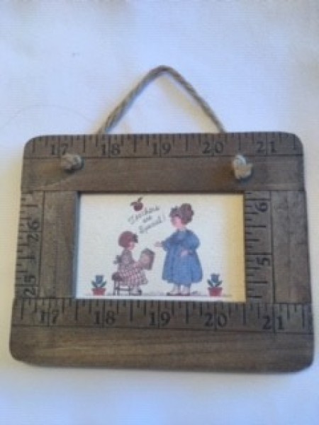 Ruler Picture Frame - inspiration for project