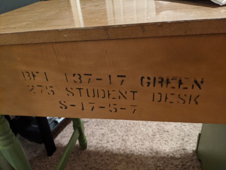 Value of Bassett Furniture Student Desk